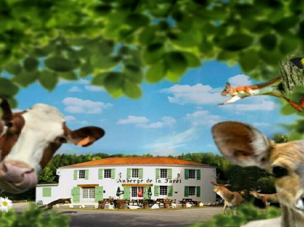 L'Auberge De La Foret Mervent Dış mekan fotoğraf